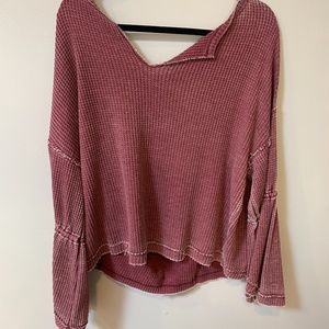 FREE PEOPLE OFF THE SHOULDER TOP